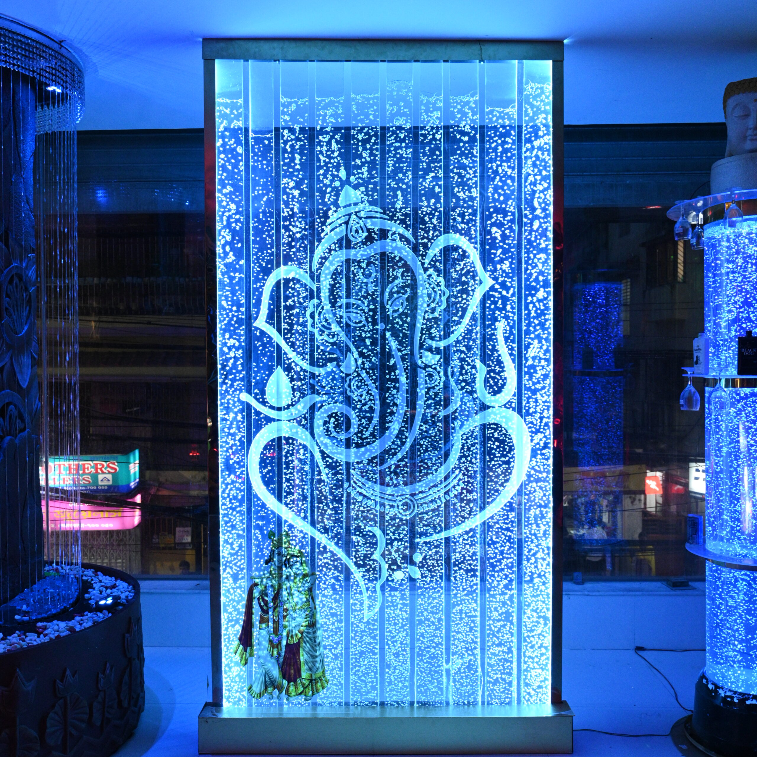 Etched Bubble Fountain