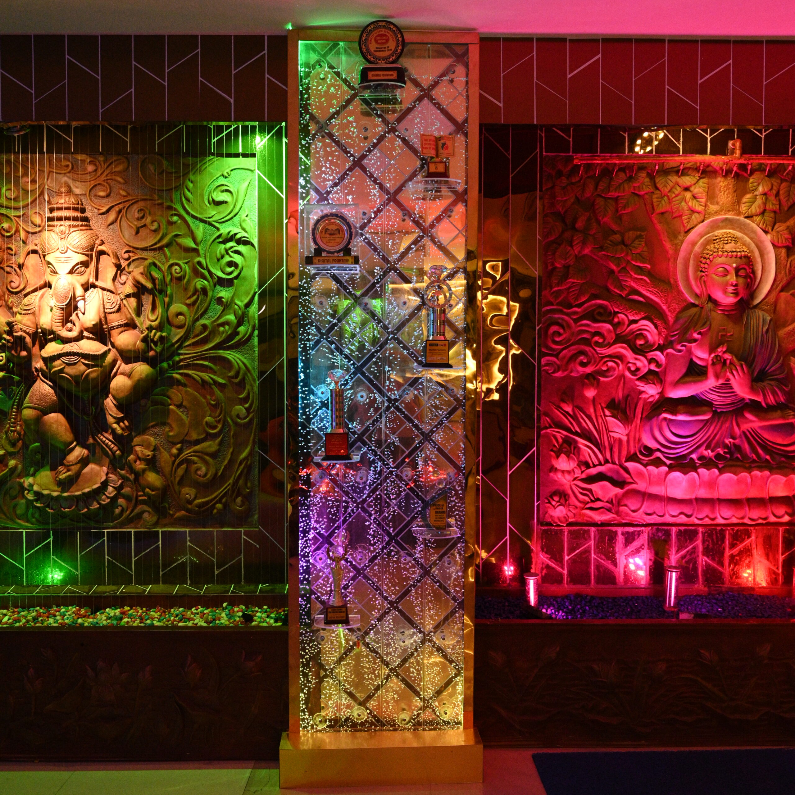 Bubble Wall Fountain